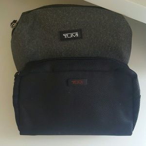 Tumi cosmetic bags
